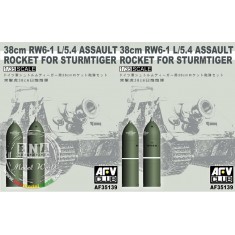 1/35 38cm RW6-1 L/5.4 Assault Rocket for Sturmtiger