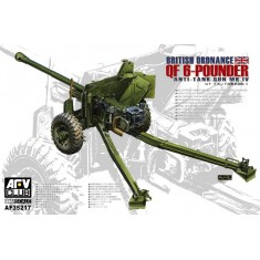 1/35 British Ordnance QF Mk.IV 6pdr Anti-Tank Gun Late Version