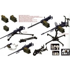 1/35 M2HB .50 Cal Gun Set with M3 Tripod & M63 AA Mount