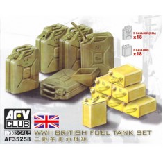 1/35 WWII British Fuel Tank Set