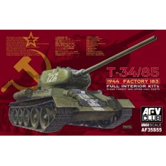 1/35 Russian T-34/85 Mod.1944 Factory No.183 w/Clear Turret - Limited Edition