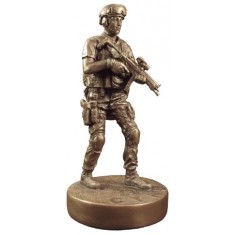 1/9 Counter Terrorist Response Unit Statue (Cold-Cast Bronze Finish)