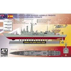 1/700 Adelaide/Santa Maria Class with Australian Decal