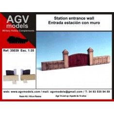 1/35 Station Entrance Wall