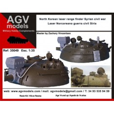 1/35 North Korean Laser Range Finder in Syrian Civil War for Tamiya T55 kit