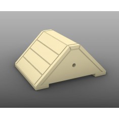 1/24 RAF/FAA (shore based) Wheel Chocks (2pcs) for Airfix/Fly/Tamiya/Trumpeter