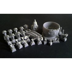 1/32 Gloster Gladiator Engine & Cowl set for ICM Mk II kit