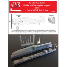 1/32 J8/J8a & Norwegian Export Detail Parts for ICM Mk.I & II kits
