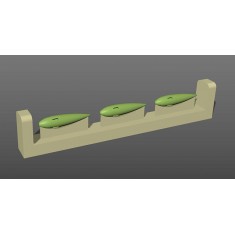 1/32 Cabane Strut Bracing Wire Clamp