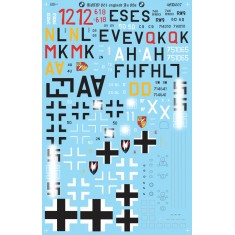 1/48 Junkers BMW Ju 88 Decals