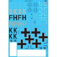 1/48 Heinkel He 177 A-3/A-5 Luftwaffe Markings Decal Set