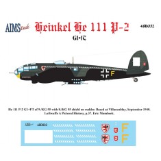 Decals for 1/48 Heinkel He 111 P-2