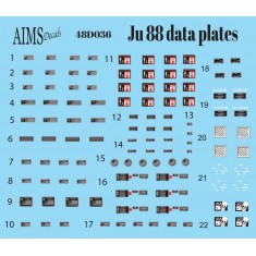 Decals for 1/48 Focke-Wulf Fw 190 Olea Leg Markings (plus extras)