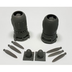 1/48 Ju 88 BMW 801 Engines for Dragon kits