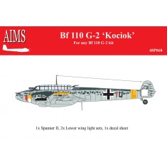 1/48 Bf 110 G-2 'Kociok' Conversion set for any Bf 110 G-2 kit