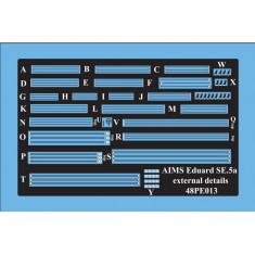 1/48 SE5.a Bracing Wires for Eduard kits