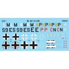 Decals for 1/72 Messerschmitt Bf-11G-2/R