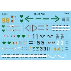 Decals for 1/72 Jagdgeschwader JG 54 Vol. 1