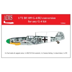 1/72 Messerschmitt Bf-109G-4/R3 Conversion Set for G-4 kits