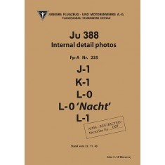 Ju 388 Internal Detail Photo Book