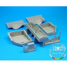 1/32 Sukhoi Su-27 Flanker B Wheel Bay for Trumpeter kit