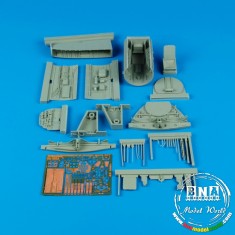 1/32 Me 262A Schwalbe Cockpit & Wheel Bay for Trumpeter kit