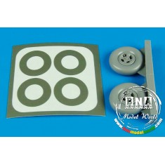 1/32 Spitfire Mk.IX Wheels & Paint Masks