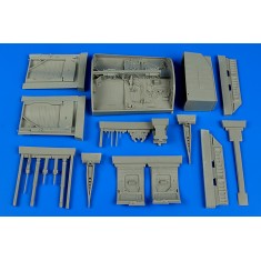 1/32 Lockheed CF-104G Starfighter Wheel Bay for Italeri kit