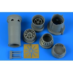 1/32 Mikoyan-Gurevich MiG-21MF Fishbed J Exhaust Nozzle (opened) for Trumpeter kits
