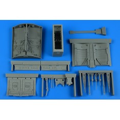 1/32 F-104D/F Early Starfighter Wheel Bay for Italeri Kit
