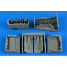 1/32 MiG-21MF Fishbed-J Wheel Bay for Trumpeter Kit