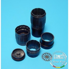 1/48 MIG-29A Fulcrum Exhaust Nozzles for Academy kit