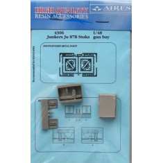 1/48 Junkers Ju-87B Gun Bay for Hasegawa kit