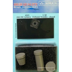 1/48 JAS-39C Gripen Exhaust Nozzle - Closed for Italeri kit