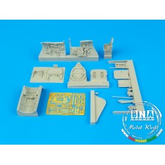 1/48 Spitfire F Mk.24 Cockpit Set for Airfix kit