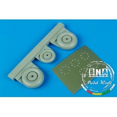 1/48 Focke-Wulf TA 154 Wheel & Mask for Revell/Dragon kit