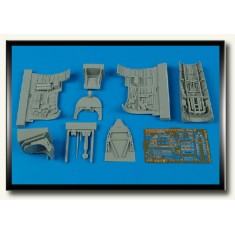 1/48 Spitfire Mk. V Cockpit Set for Hasegawa kit