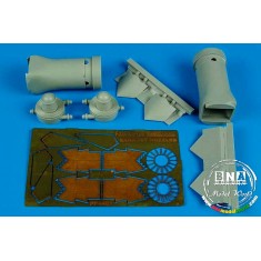 1/48 F/A-22 Raptor Exhaust Nozzles - Closed for Hasegawa kit