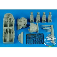 1/48 EA-6B Prowler Cockpit Set for Kinetic kit