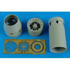 1/48 Dassault Mirage 2000C/B/D/N Exhaust Nozzle - closed for Kinetic kits 