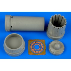 1/48 Saab JAS-39C Gripen Exhaust Nozzle - opened for Kittyhawk kits 