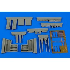 1/48 Spitfire Mk.IXc Late Gun Bay for Eduard kit