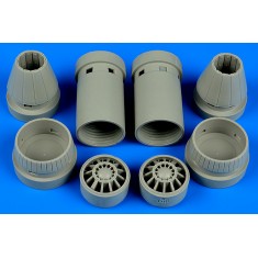 1/48 Boeing F/A-18E Super Hornet Exhaust Nozzles (closed) for Revell kit