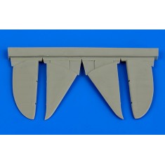 1/48 Polikarpov I-16 Control Surfaces for Eduard kit