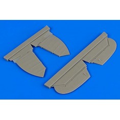 1/48 Heinkel He 51B-1 Control Surfaces for Roden kit (Resin)