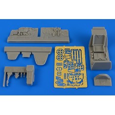 1/48 Messerschmitt Bf 109G-6 Early Cockpit Set for Eduard kit