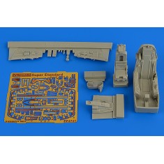 1/48 Super Etendard Sue Cockpit Set for Kinetic kits