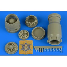 1/48 Mikoyan MiG-27 Flogger Late Exhaust Nozzle -Closed for Trumpeter kits