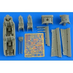 1/48 McDonnell Douglas F-15D Eagle Cockpit Set (Late) for G.W.H kits