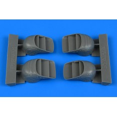 1/48 Sea Harrier FRS.1/FA.2 Exhaust Nozzles for Kinetic kits